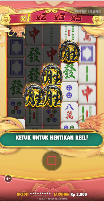 QQDEWA JACKPOT PERMAINAN SLOT PRAGMATIC PLAY MAHJONG WINS 3 BLACK SCATTER Rp.200.000.000,- LUNAS - Foto 2